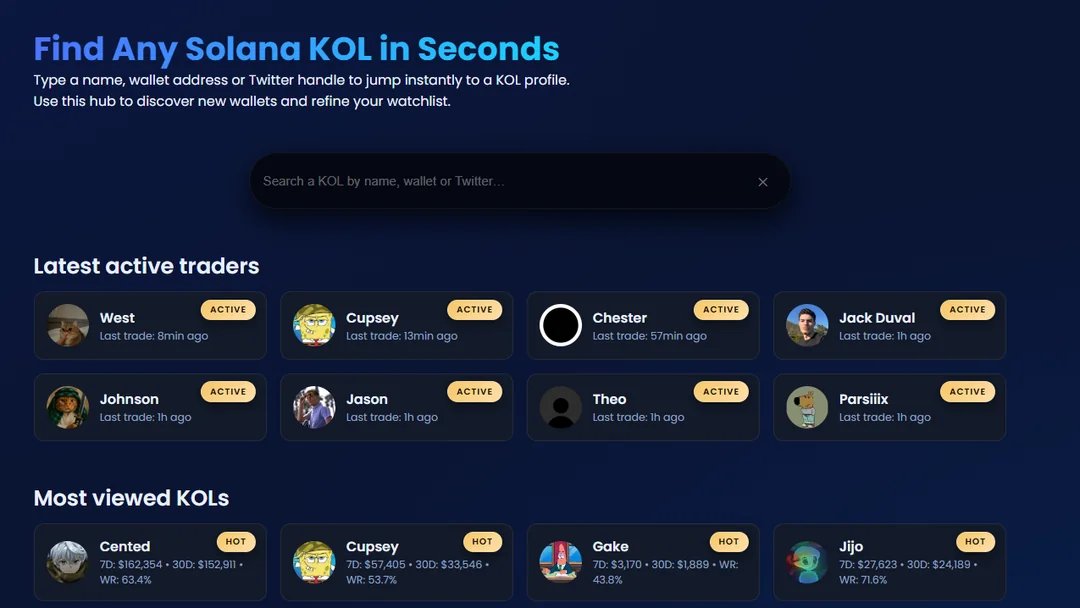 KOL Explorer Is a Game-Changer for Solana Memecoin Copy-Traders